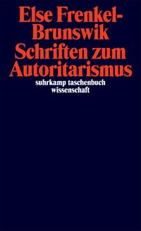 Produktbild: Schriften zum Autoritarismus