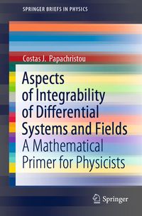 Produktbild: Aspects of Integrability of Differential Systems and Fields