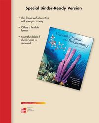 Produktbild: Loose Leaf for General, Organic, and Biochemistry