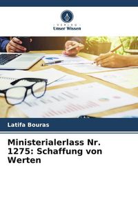 Produktbild: Ministerialerlass Nr. 1275: Schaffung von Werten