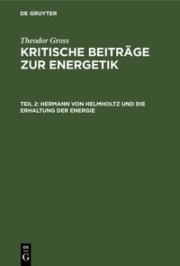 Produktbild: Hermann von Helmholtz und die Erhaltung der Energie