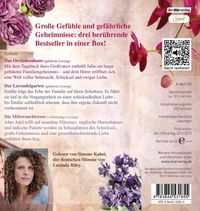 Die große Box: Das Orchideenhaus - Der Lavendelgarten - Die Mitternachtsrose
