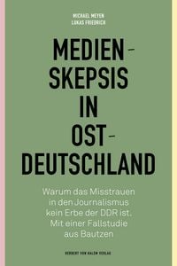 Produktbild: Medienskepsis in Ostdeutschland