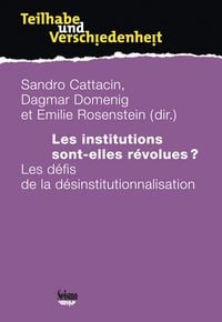 Produktbild: Les institutions sont-elles r&eacute;volues?