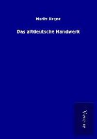 Produktbild: Das altdeutsche Handwerk