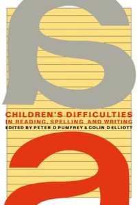 Produktbild: Children's Difficulties In Reading, Spelling and Writing