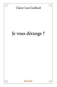 Produktbild: Je vous derange ?