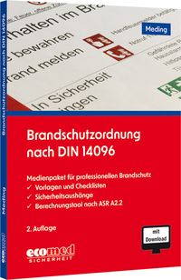 Produktbild: Brandschutzordnung nach DIN 14096