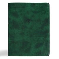 Produktbild: CSB Men of Character Bible, Revised and Updated, Forest Leathertouch, Indexed