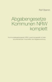 Produktbild: Abgabengesetze Kommunen NRW komplett