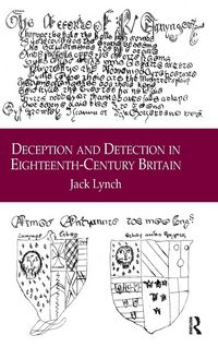 Produktbild: Deception and Detection in Eighteenth-Century Britain