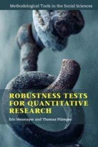 Produktbild: Robustness Tests for Quantitative Research