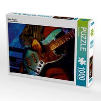 Produktbild: CALVENDO Puzzle Bass Player | 1000 Teile Lege-Gr&ouml;&szlig;e 64x48cm Foto-Puzzle f&uuml;r gl&uuml;ckliche Stunden