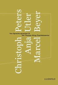 Bild vom Artikel Von Sprache sprechen III vom Autor Christoph Peters
