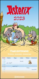 Bild vom Artikel Asterix 2023 Familienplaner - Familien-Timer - Termin-Planer - Kids - Kinder-Kalender - Familien-Kalender - 22x45 vom Autor 