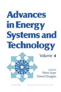 Produktbild: Advances in Energy Systems and Technology