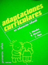 Produktbild: Adaptaciones curriculares en Educaci&oacute;n Infantil