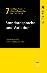 Produktbild: Standardsprache und Variation