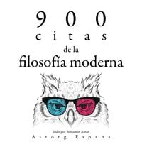 Produktbild: 900 citas de la filosof&iacute;a moderna