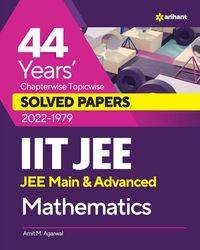 Produktbild: 44 Years Chapterwise Topicwise Solved Papers (2022-1979) IIT JEE Mathematics