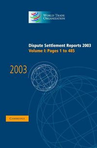 Produktbild: Dispute Settlement Reports 2003