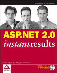 Produktbild: ASP.NET 2.0 Instant Results, w. CD-ROM