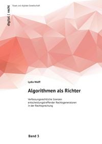 Produktbild: Digital | recht: Staat und digitale Gesellschaft / Algorithmen als Richter