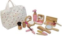 Produktbild: Amia Holz Kosmetik-Set, inklusive Tasche