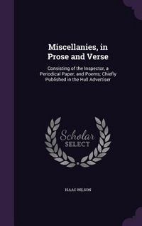 Produktbild: Miscellanies, in Prose and Verse