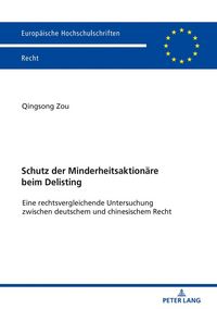 Produktbild: Schutz der Minderheitsaktion&auml;re beim Delisting
