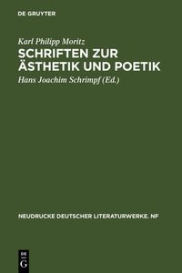 Produktbild: Schriften zur &Auml;sthetik und Poetik