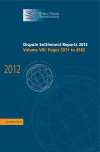 Produktbild: Dispute Settlement Reports 2012