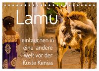 Produktbild: lamu - eintauchen in eine andere Welt vor der K&uuml;ste Kenias (Tischkalender 2026 DIN A5 quer), CALVENDO Monatskalender