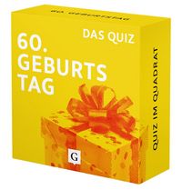 Produktbild: 60. Geburtstag. Das Quiz