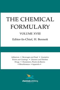 Produktbild: The Chemical Formulary, Volume 18
