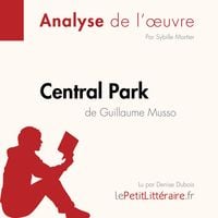 Produktbild: Central Park de Guillaume Musso (Fiche de lecture)