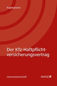Produktbild: Der KfZ-Haftpflichtversicherungsvertrag