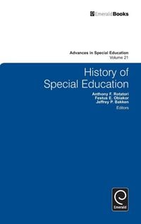 Produktbild: History of Special Education