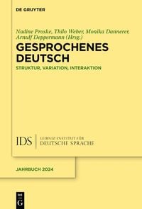 Produktbild: Gesprochenes Deutsch