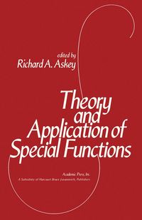 Produktbild: Theory and Application of Special Functions