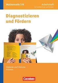 Produktbild: Diagnostizieren und F&ouml;rdern - Arbeitshefte - Mathematik - 7./8. Schuljahr