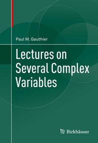 Produktbild: Lectures on Several Complex Variables
