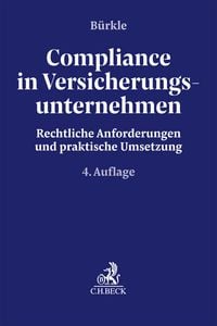 Produktbild: Compliance in Versicherungsunternehmen