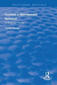 Produktbild: Fashions in Management Research