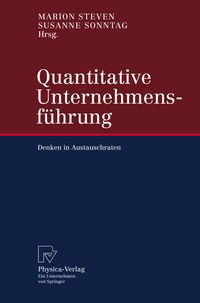 Produktbild: Quantitative Unternehmensf&uuml;hrung