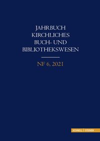 Produktbild: Jahrbuch kirchliches Buch- und Bibliothekswesen