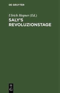 Produktbild: Saly's Revoluzionstage
