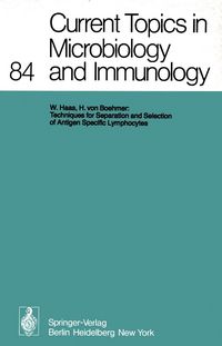 Produktbild: Current Topics in Microbiology and Immunology