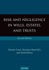 Produktbild: Risk and Negligence in Wills, Estates, and Trusts