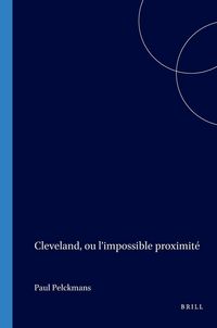 Produktbild: Cleveland, ou l'impossible proximit&eacute;